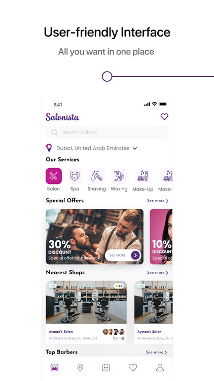 Salonista – Salon Booking App