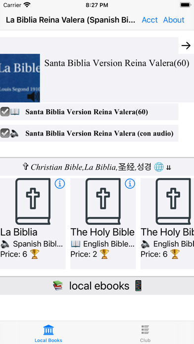 La Biblia Reina Valera(Spanish Screenshot