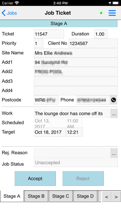 RedSky Client Screenshot