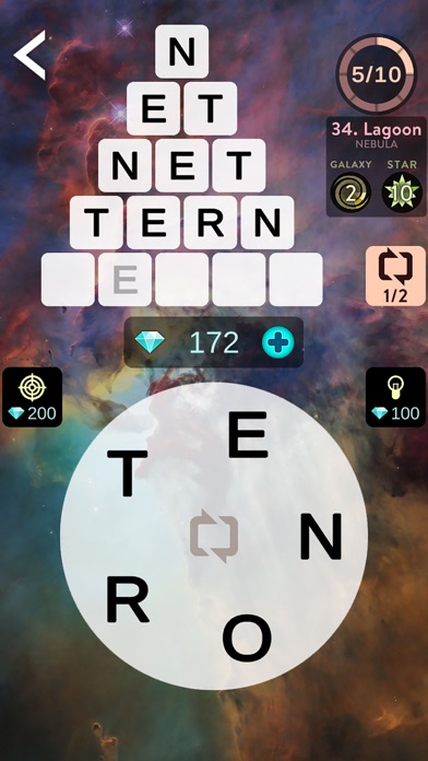 Word Pyramid Game Screenshot