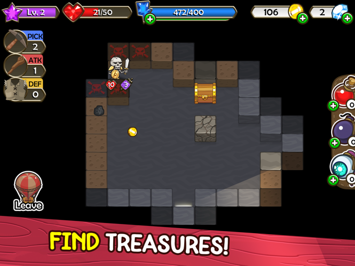 Mine Quest Crash the Boss RPG