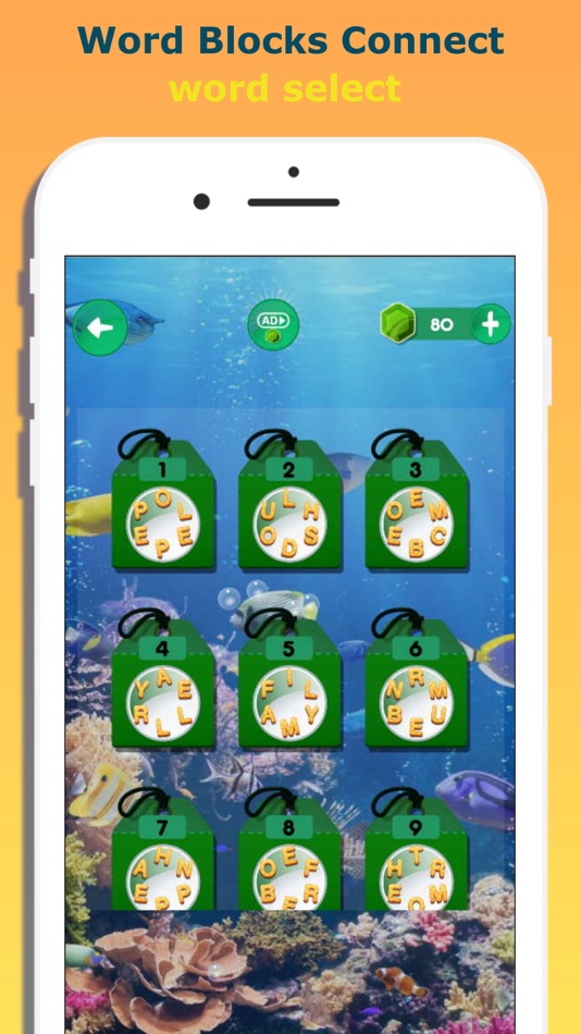 #5. Word Blocks Connect (iOS) Podle: Lam Nguyen