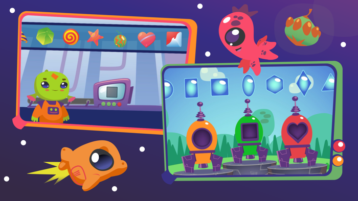 Aliens games for toddlers.