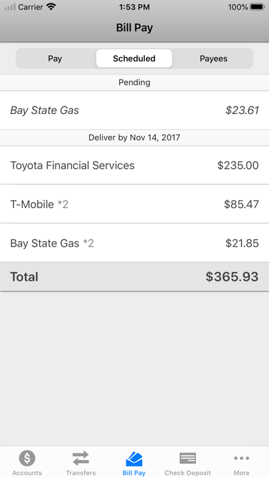 First Security Bank Canby Screenshot