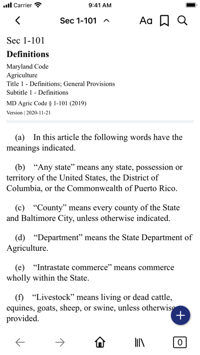 Maryland Code by PocketLaw Screenshot