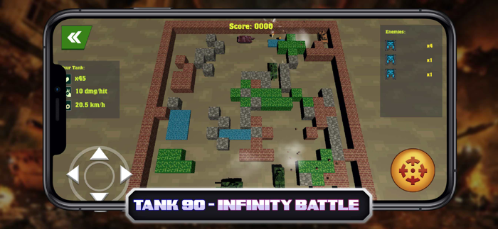 Tank 90 Infinity Battle