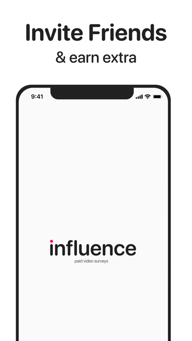 Influence - Paid Video Surveys Screenshot