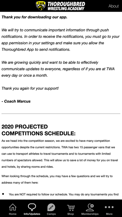 Screenshot #2 pour Thoroughbred Wrestling Academy