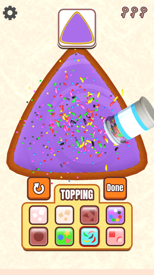 #2. Icing Cookie (iOS) 由: DWANGO Co., Ltd.