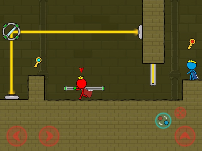 Red and Blue Stickman 2 for Android - Free App Download