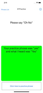 Speech Therapy Practice screenshot #2 for iPhone