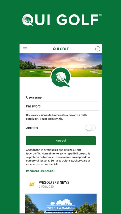 QUI GOLF Screenshot