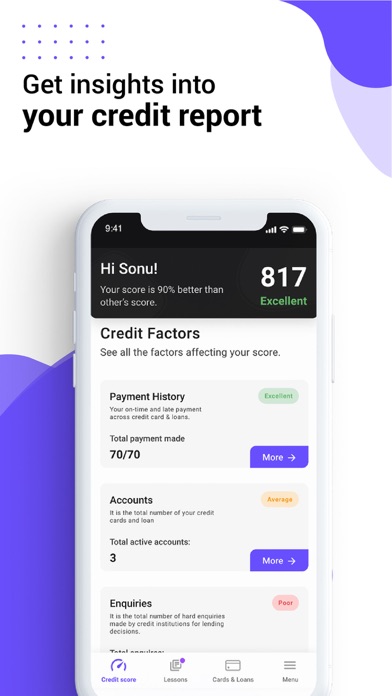 Freo Credit Score Screenshot