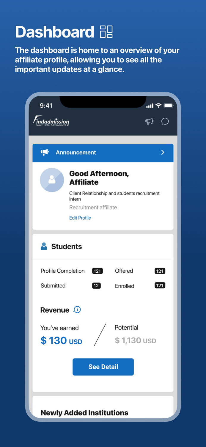 Findadmission Affiliate