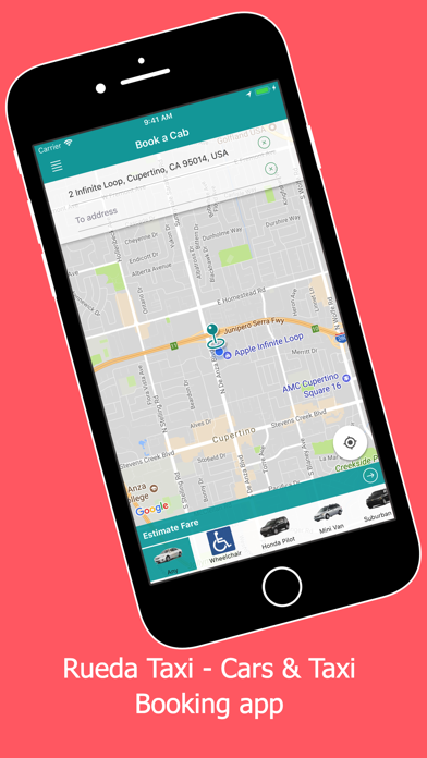Rueda Taxi Screenshot 1 - AppWisp.com Rueda Taxi Screenshot 1 - AppWisp.com