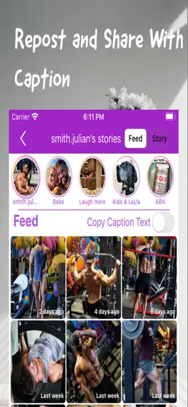 Game screenshot IG Story Reposter apk