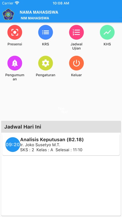 Presensi & SIA IST AKPRIND Yk