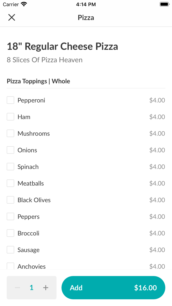 Pronto Pizza - Brooklyn