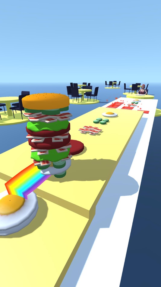 #3. Stack Burger 3D (iOS) 由: Ducky