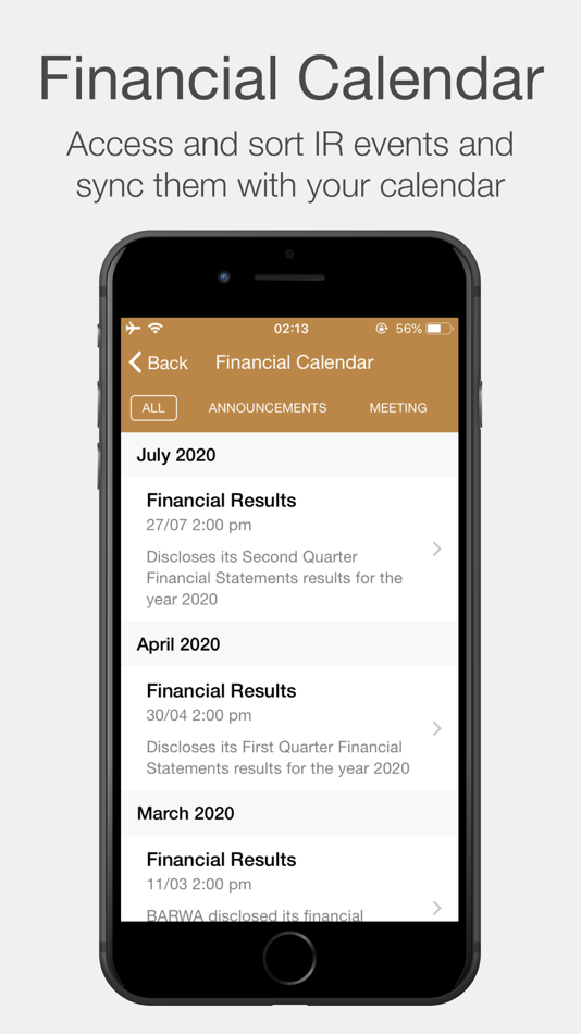#5. BARWA Investor Relations (iOS) Podle: Euroland