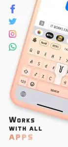 Stylish Text - Fonts Keyboard screenshot #2 for iPhone