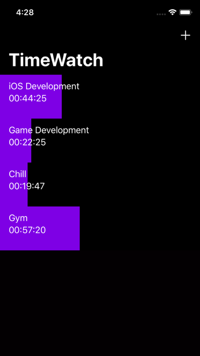 Screenshot #1 pour Timewatch+