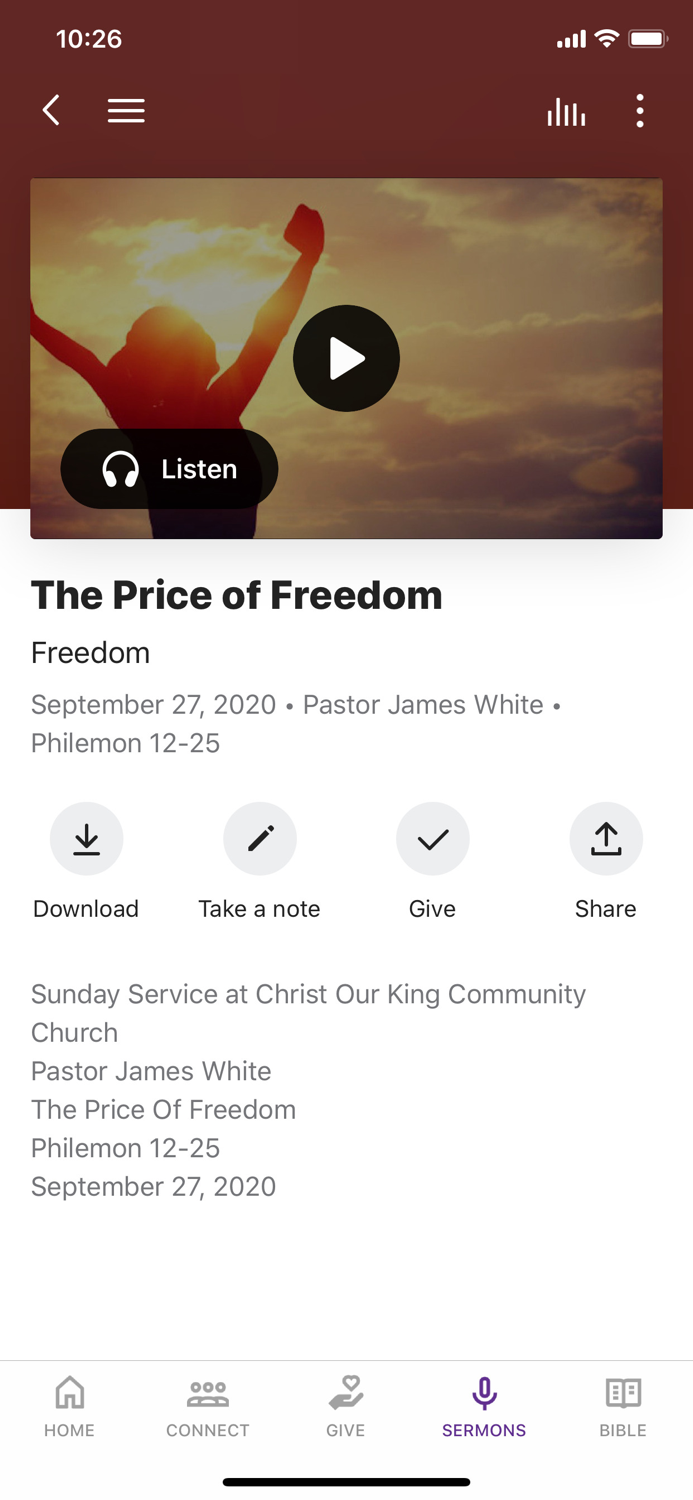 Christ Our King Comm Church