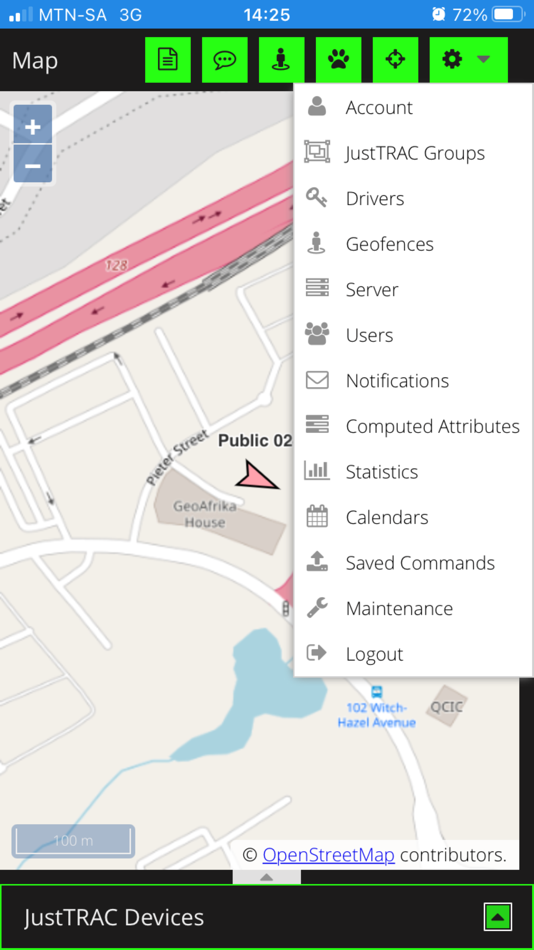 #5. justTRAC (iOS) 由: JUST TRAC