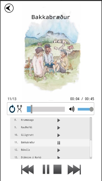 Þjóðsöguspil Screenshot