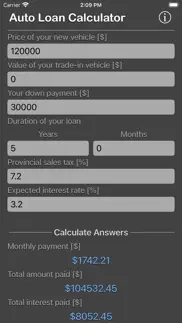 auto loan calculator plus problems & solutions and troubleshooting guide - 3