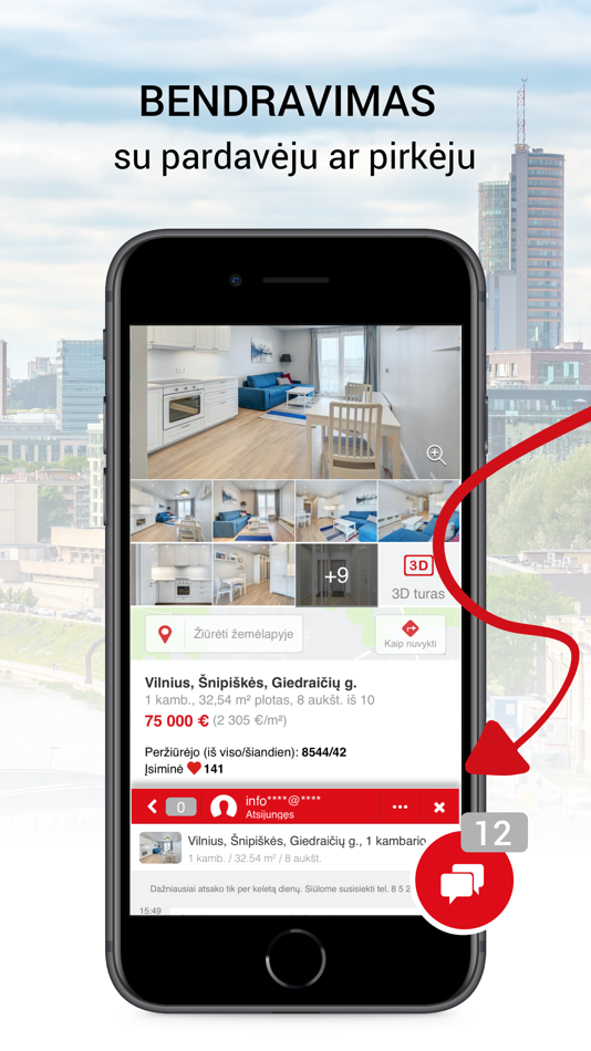 #5. Aruodas.lt (iOS) Podle: Diginet LT