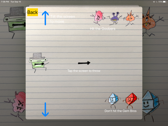 Doodle Dude Goobers Attack