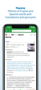 English Spanish Dictionary G. screenshot #3 for iPhone
