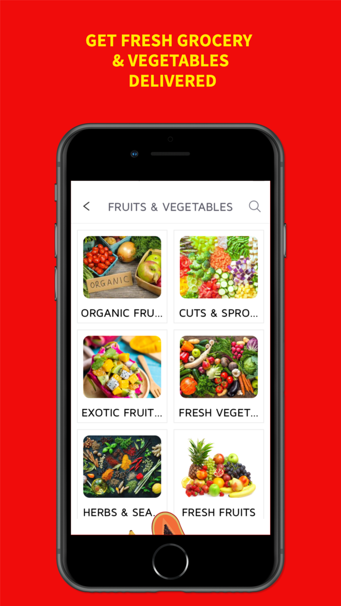 JustInDoor- Online Grocery App
