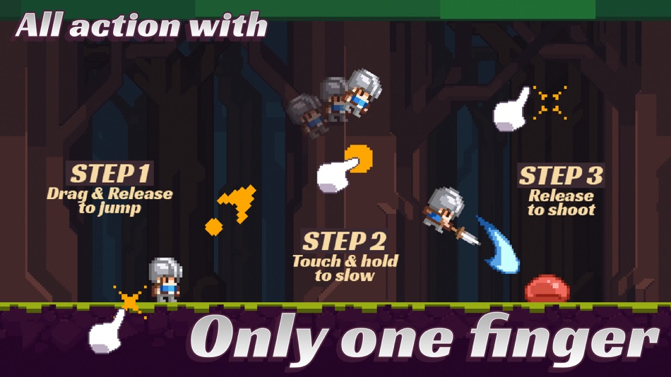#2. Jumping Shot - Jump Knight (iOS) 由: Magic Cube