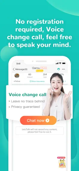 Game screenshot LetsTalk - 1 on 1 talk apk