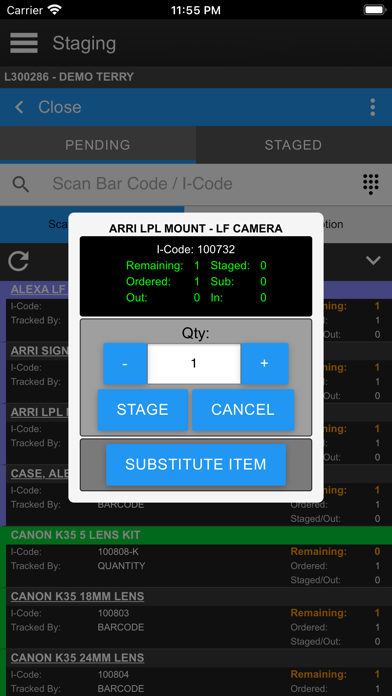 RentalWorks Screenshot