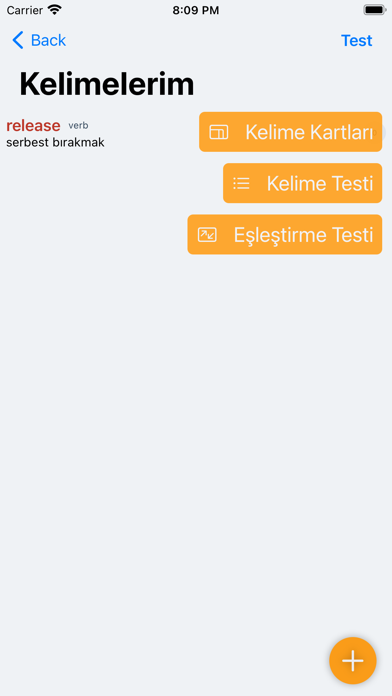 Yds Vocabulary - Yds Kelime Screenshot