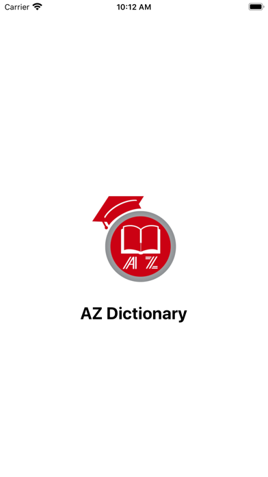 AZ Dictionary Screenshot