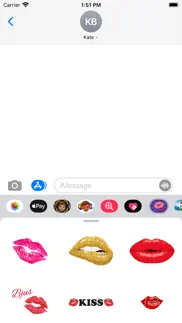 How to cancel & delete kisses and love stickers 2