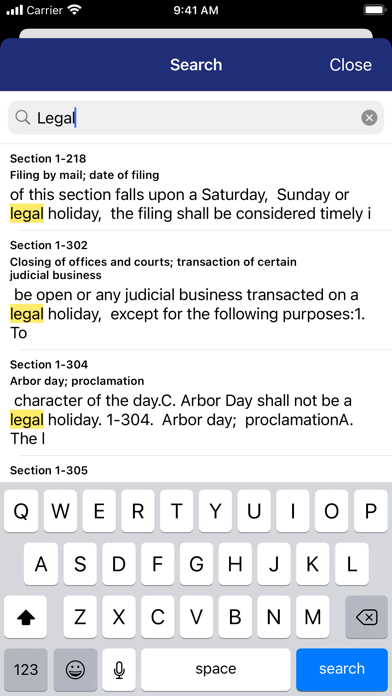 Arizona Statutes by PocketLaw Screenshot 4 - AppWisp.com Arizona Statutes by PocketLaw Screenshot 4 - AppWisp.com