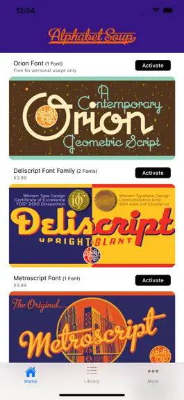 Game screenshot Alphabet Soup Fonts mod apk