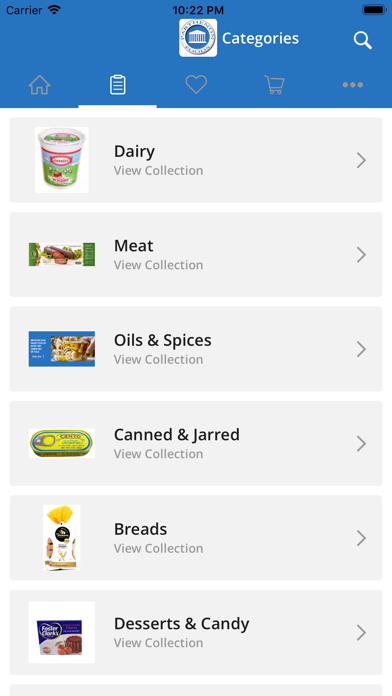 Parthenon Foods. Screenshot