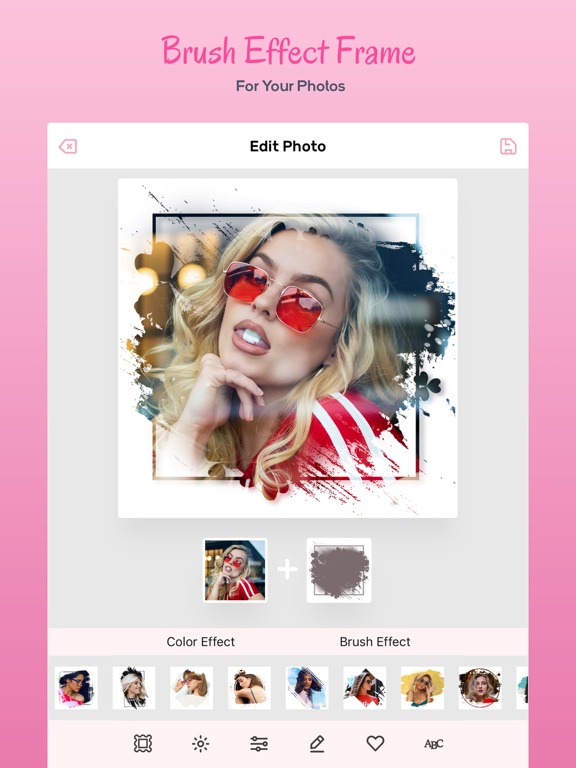 Screenshot #5 pour Glitter Photo Editor