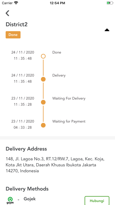 Frodo - Food Delivery Screenshot