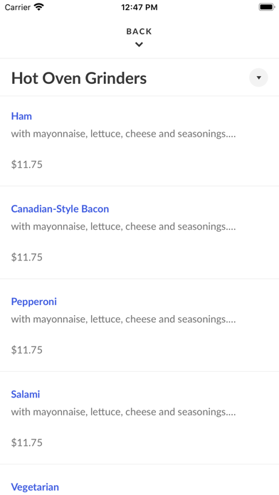 Acropolis Pizza & Pasta Screenshot