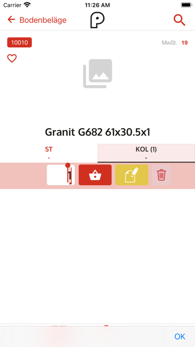 Prima Customer Screenshot