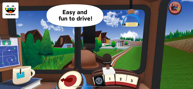 ‎Toca Train Screenshot