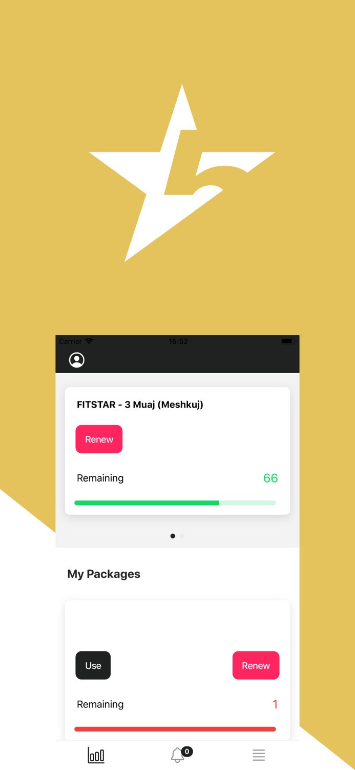 Fivestar Fitness App
