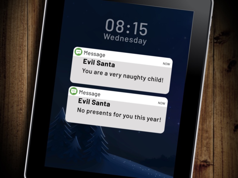 Evil Santa Call Prank screenshot 6